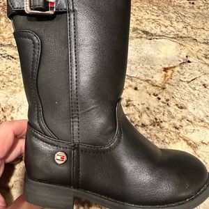 Tommy Hilfiger little kid’s tall riding boots, size 7